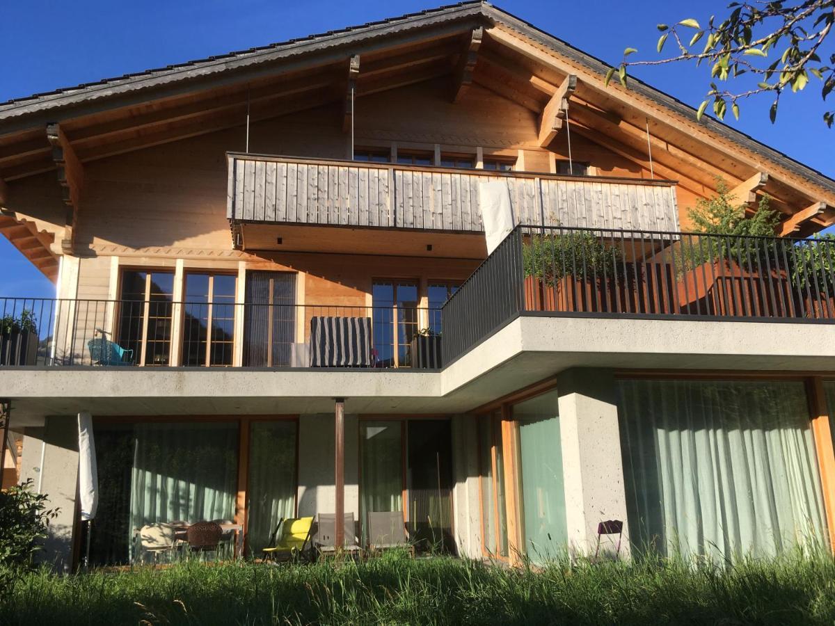 Chalet Park Apartment Mit Sauna Hamam Diemtigen Luaran gambar